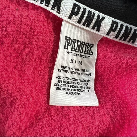 Victoria’s Secret Pink 1/4 zip pullover sweatshirt - Picture 2 of 5